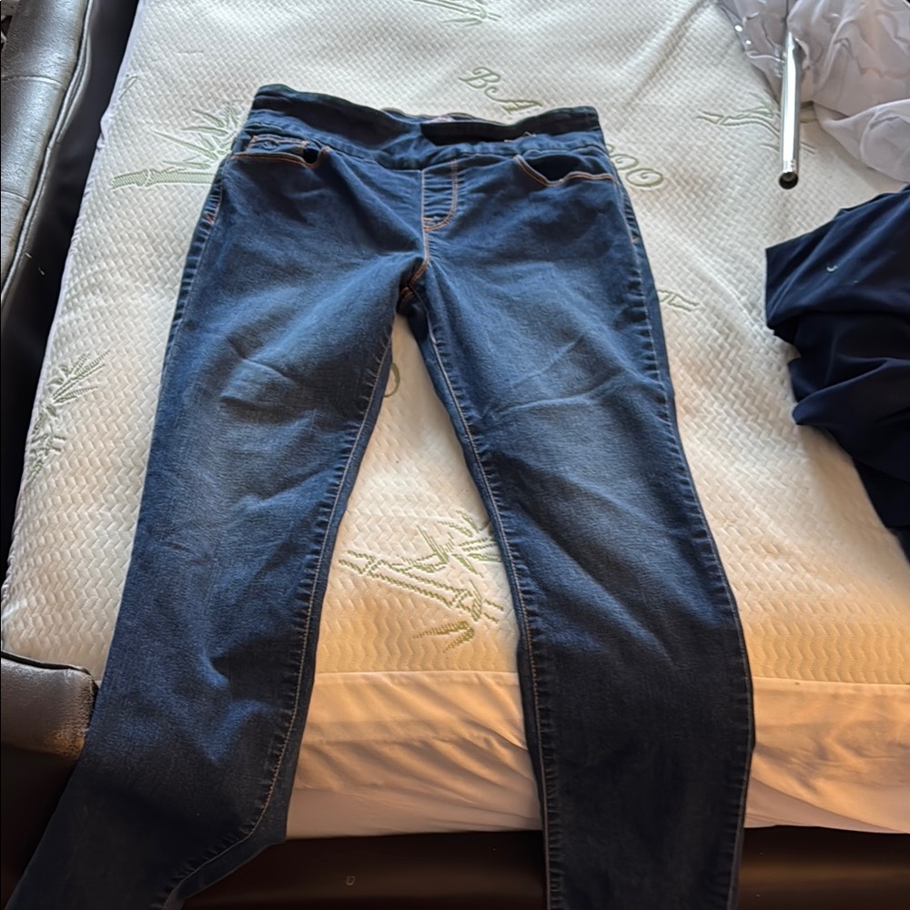 Gloria Vanderbilt Blue Skinny Jeans Classic Fit